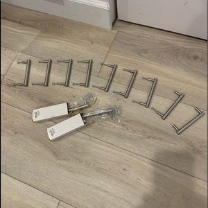 Restoration Hardware 4” Spritz Pulls stainless